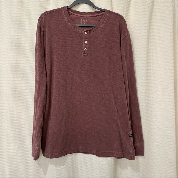 Rails Skhi Henley Thermal Shirt Excellent Condition Men’s Size XXL - Picture 2 of 9